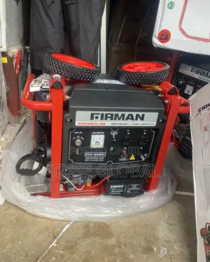 SUMEC FIRMAN Generator With Wheels and Key Starter