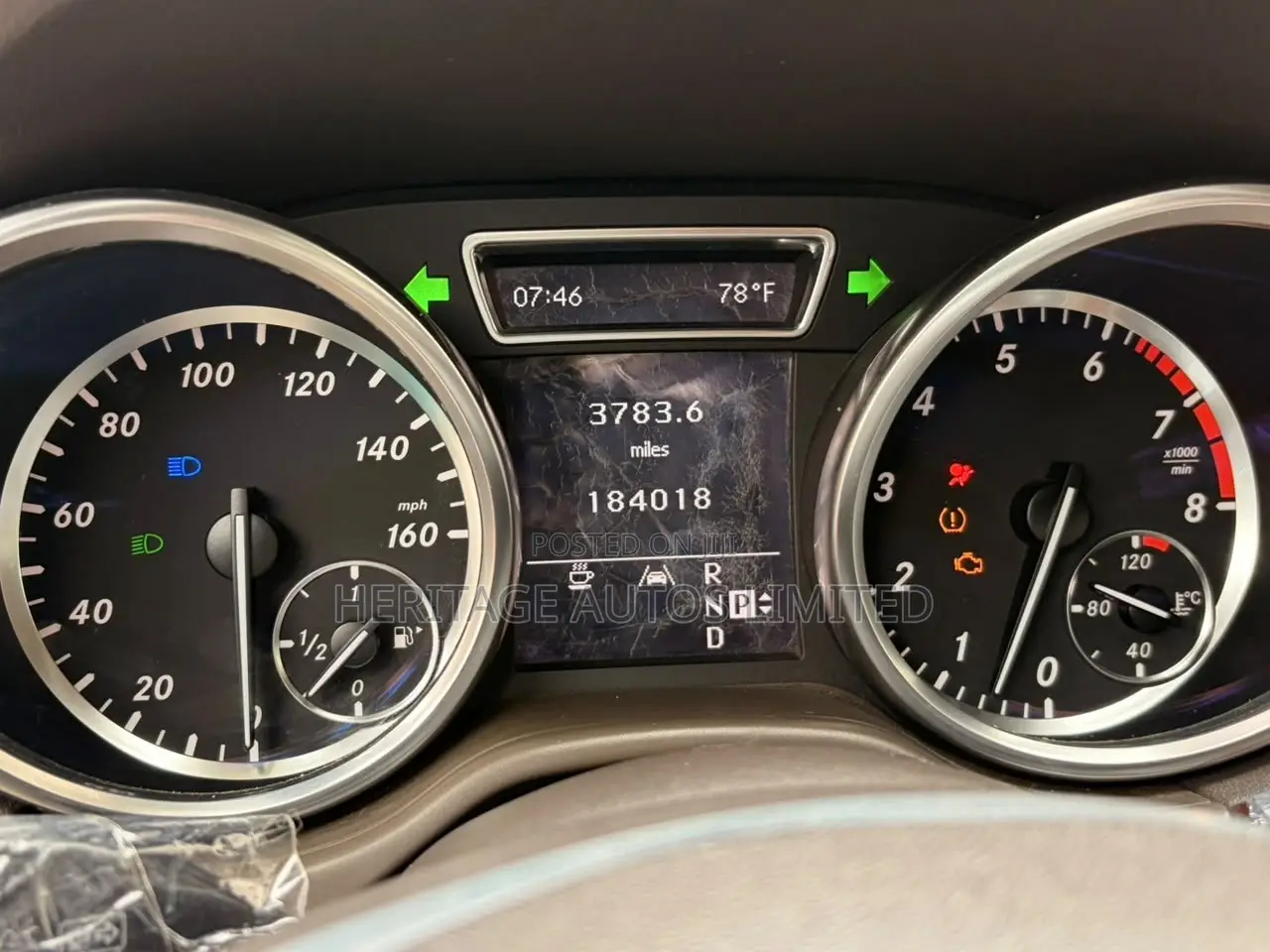 Mercedes-Benz M Class 2012 Black