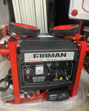 FIRMAN 5000W Running Power Generator With Key Start