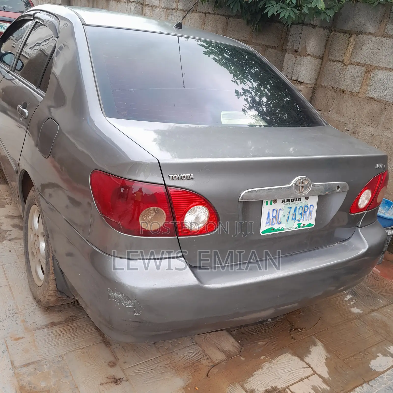 Toyota Corolla 2006 Gray
