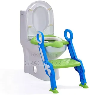 Foldable Children Toilet/Potty Seat/Training Ladder Chair