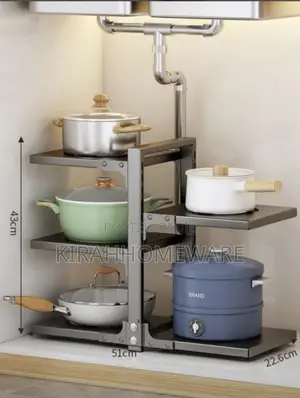 Multi Layer Pot Rack Cabinet