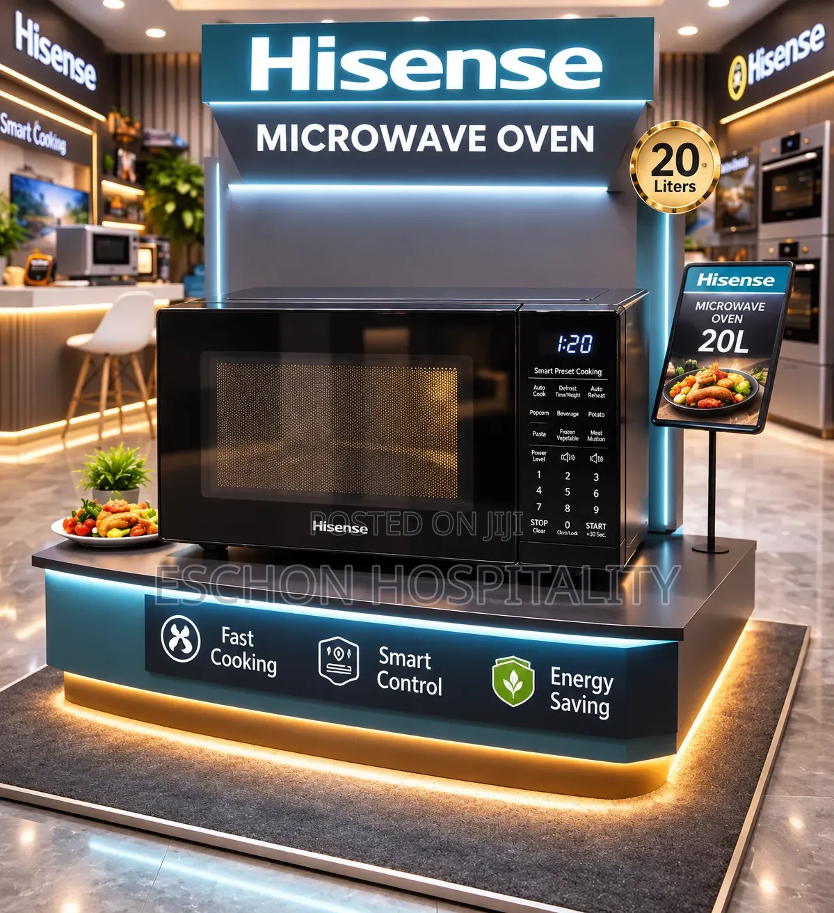 Hisense 20L Microwave Oven (H20MOBS15)