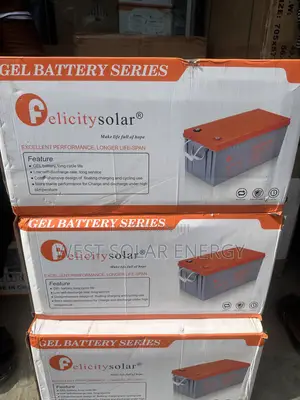 200Ah 12v Felicity Dry Cell Solar Battery