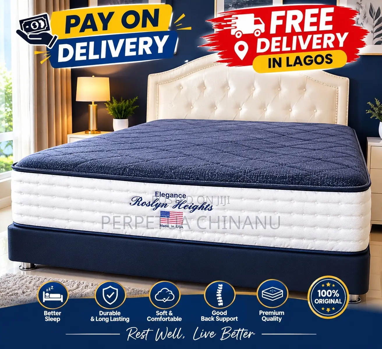 5by6 Orthopedic Spring Mattress