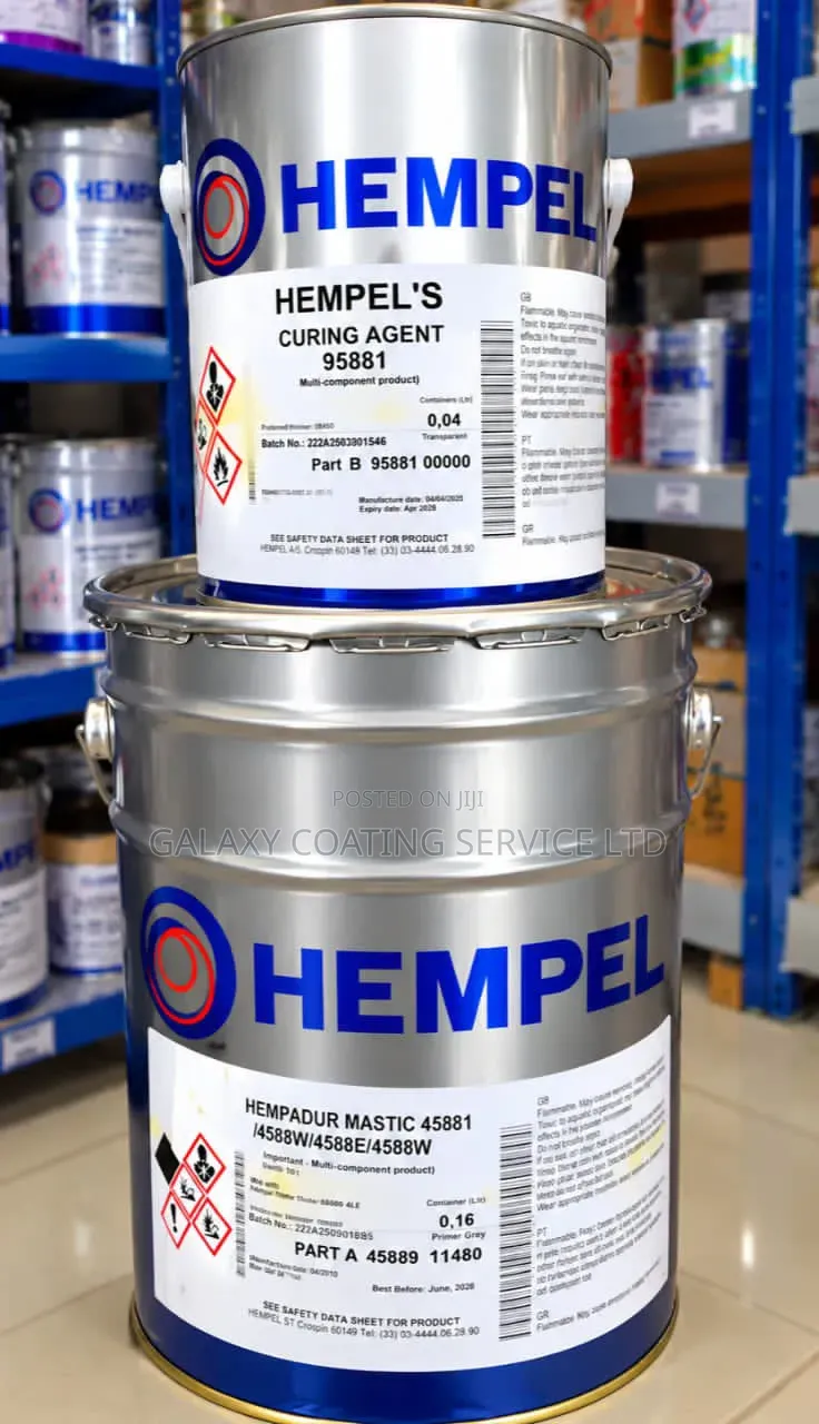 Hempadumastic Primer Grey(a & B Comp.)