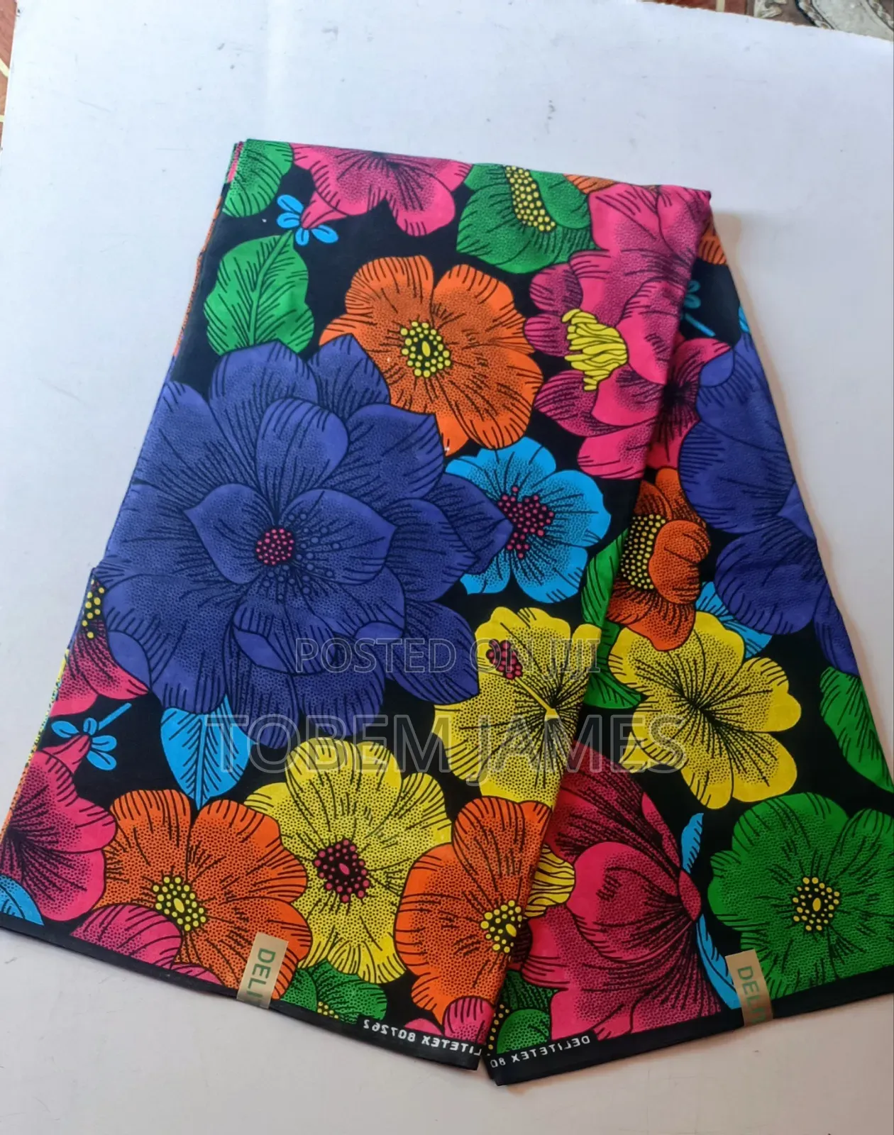 Original Ankara Fabric - 6 Yards - 100% Cotton - New Design