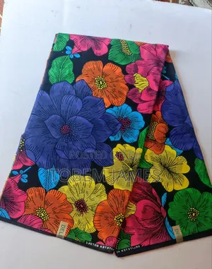 Original Ankara Fabric - 6 Yards - 100% Cotton - New Design