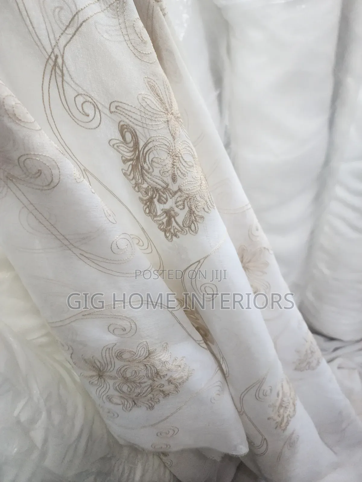 Embroidery Sheer Curtains