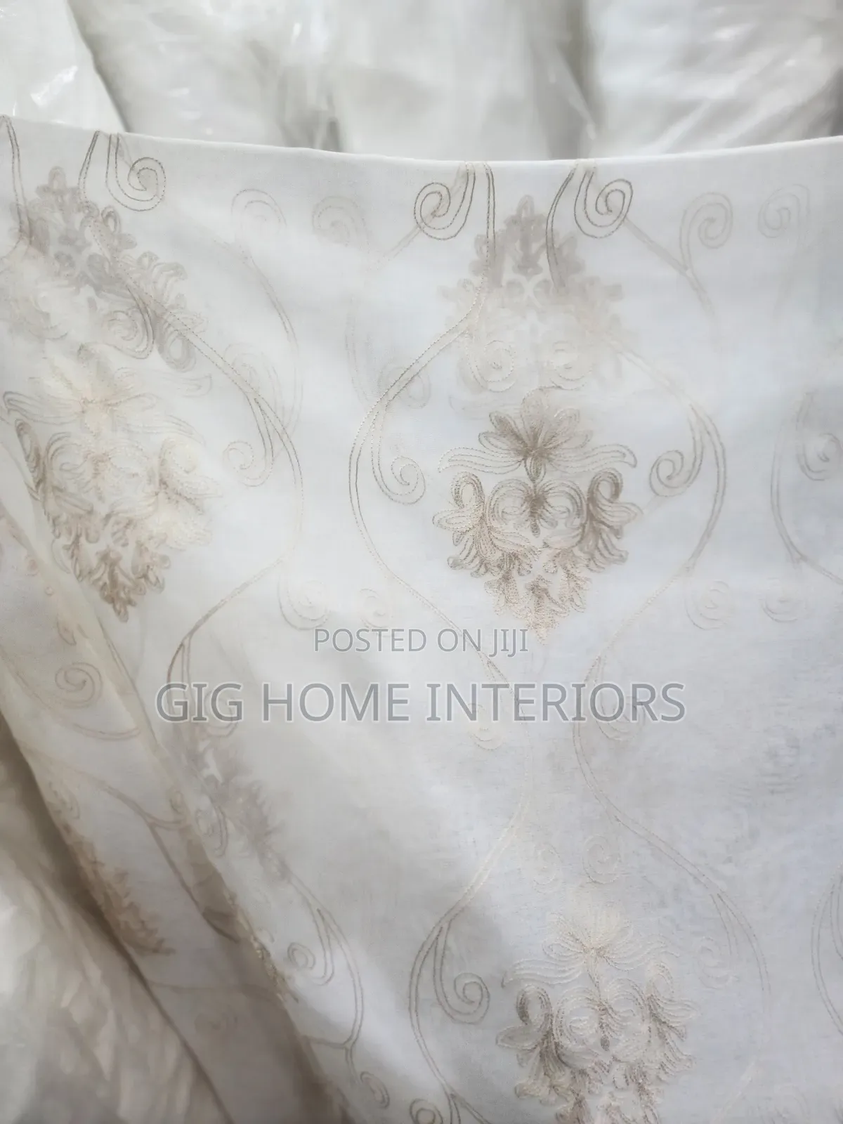 Embroidery Sheer Curtains