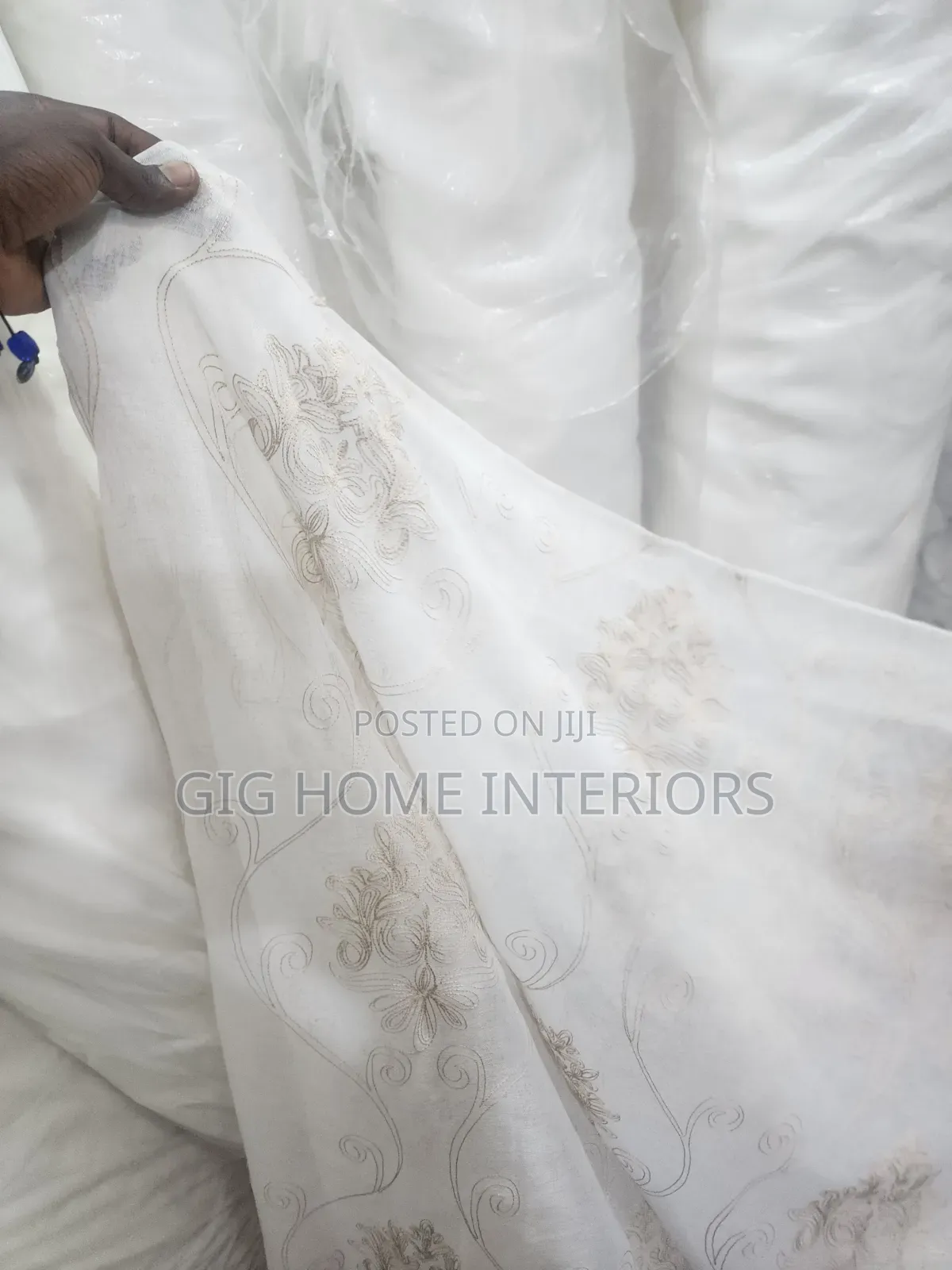 Embroidery Sheer Curtains