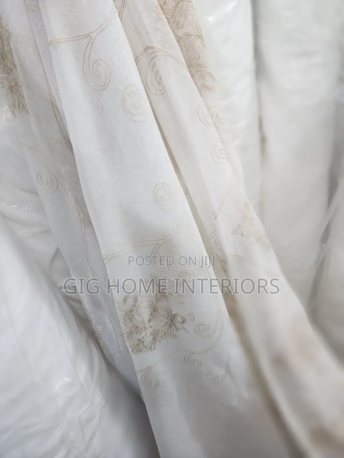Embroidery Sheer Curtains