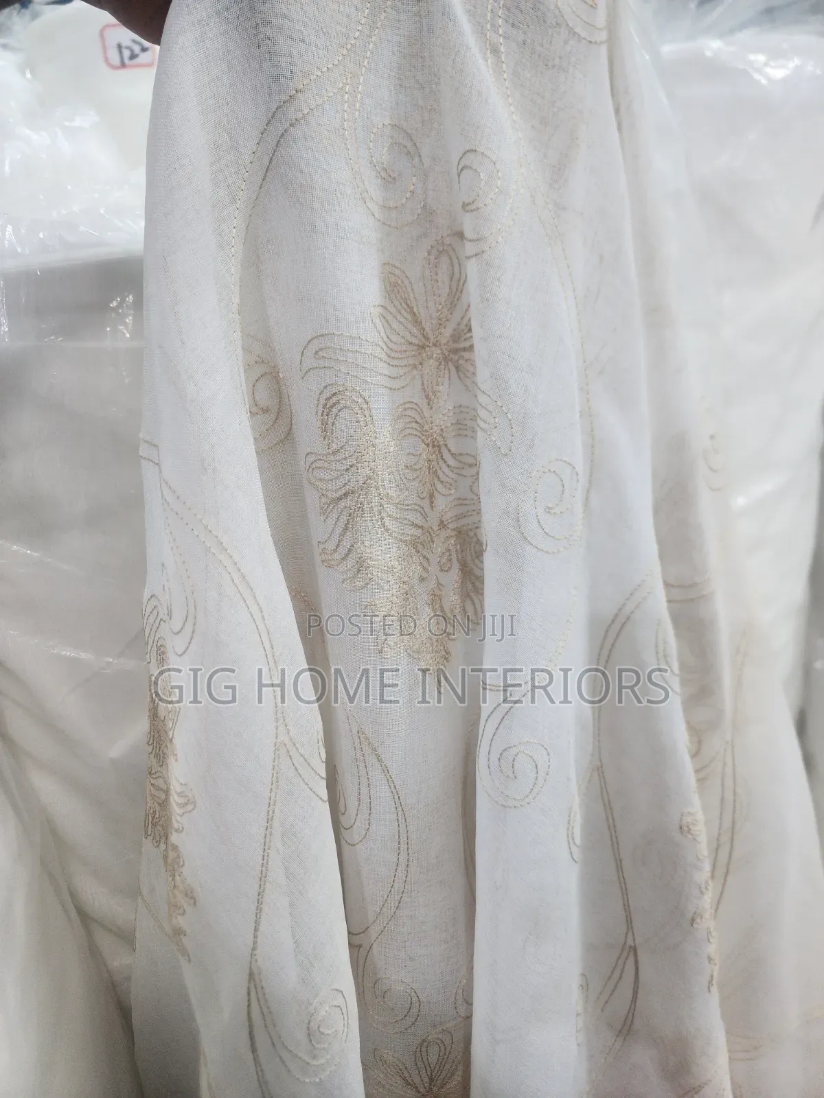 Embroidery Sheer Curtains