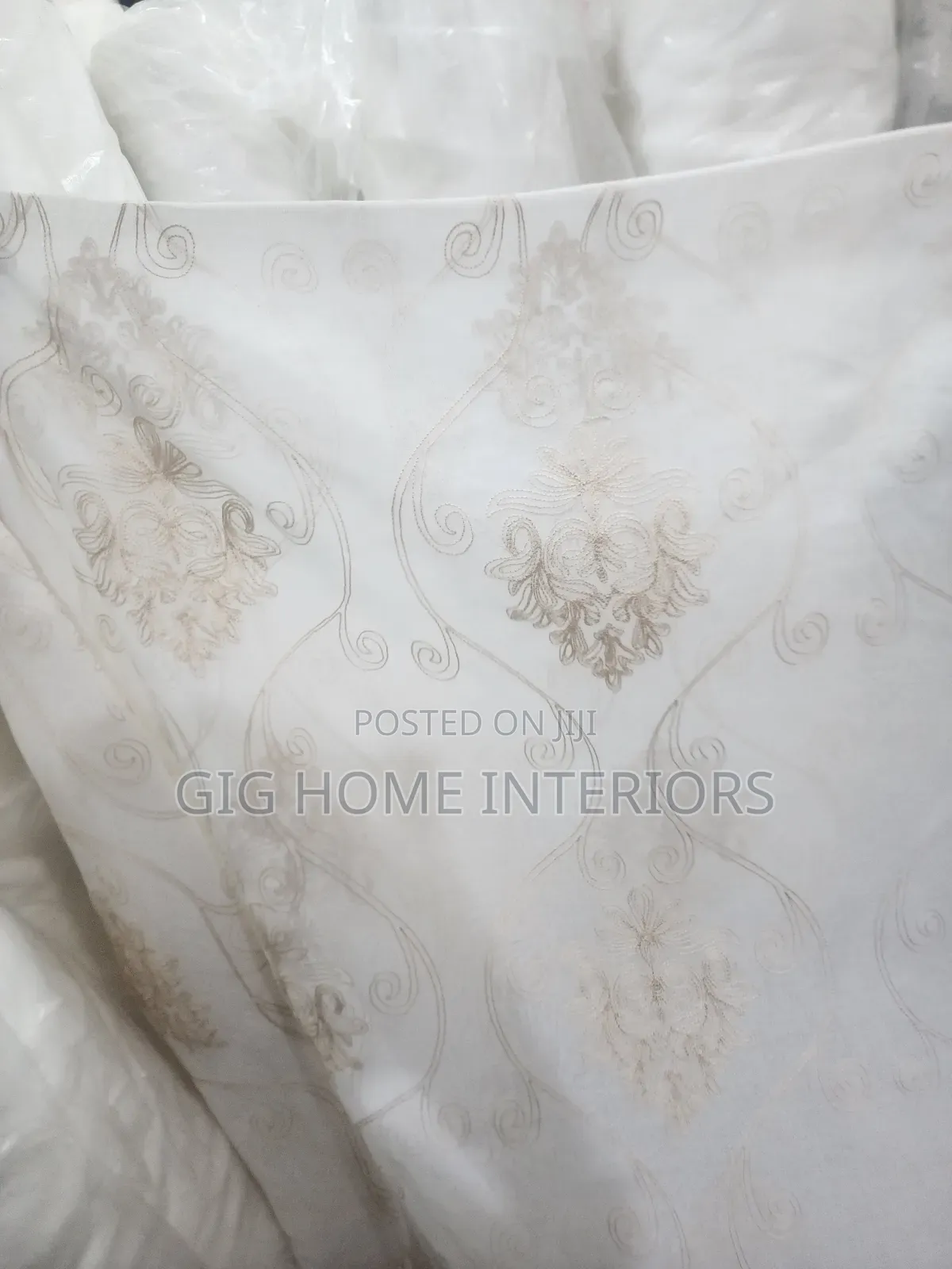 Embroidery Sheer Curtains