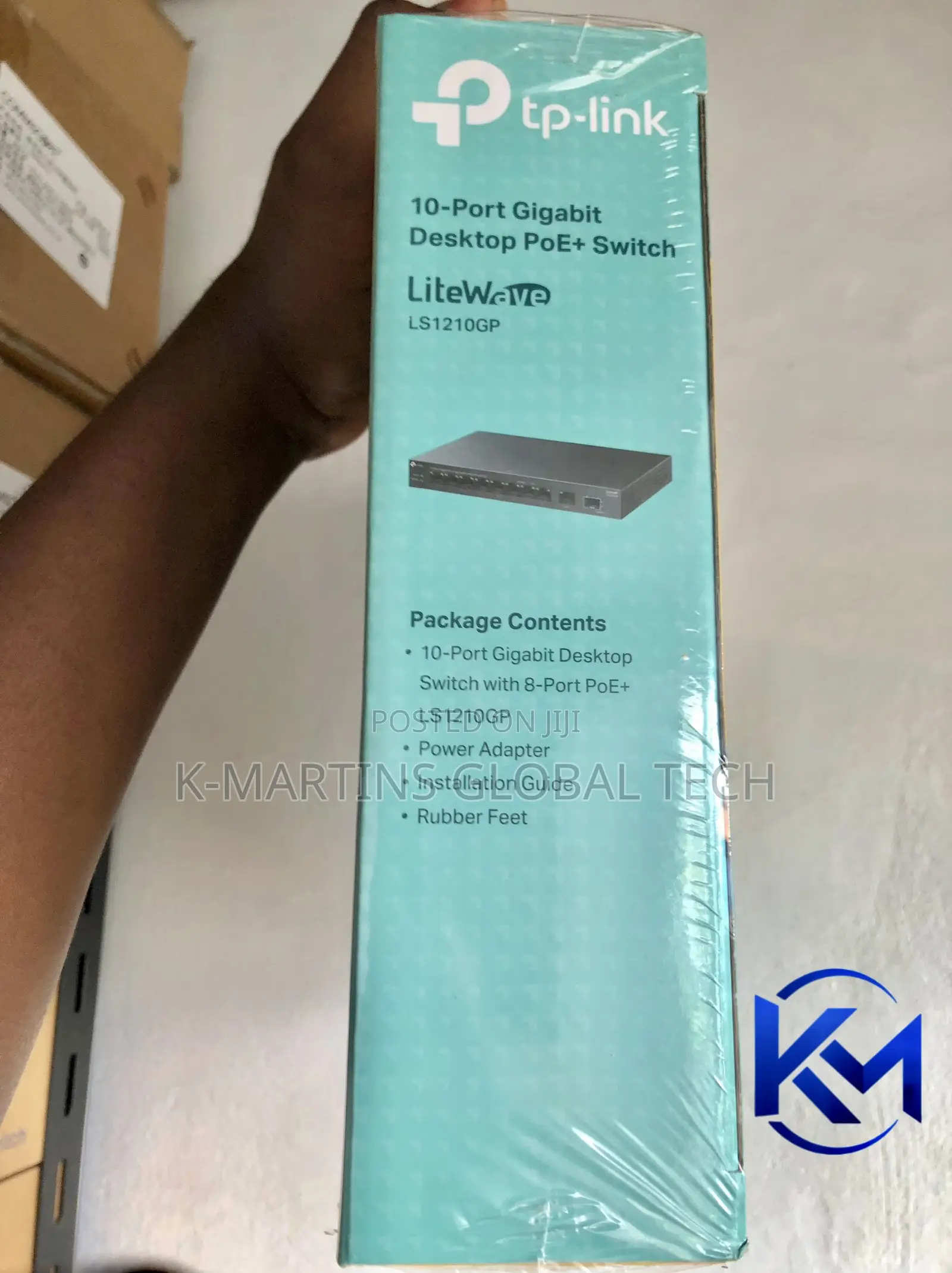 TP-Link LS1210GP 10 Port Gigabit PoE+ Network Switch