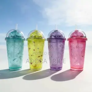 Cute Cup With Straw
