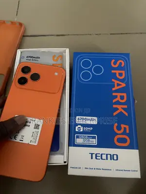 New Tecno Spark 50 128 GB Orange