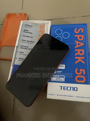 New Tecno Spark 50 128 GB Orange