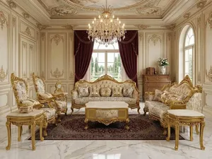 Egyptian Royal Sofa With High Quality Materials