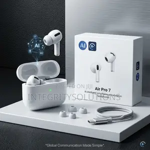 AirPods Pro 7 AI Earbuds – Real-Time Translator, ANC, Spatial Audio