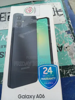 New Samsung Galaxy A06 64 GB Black