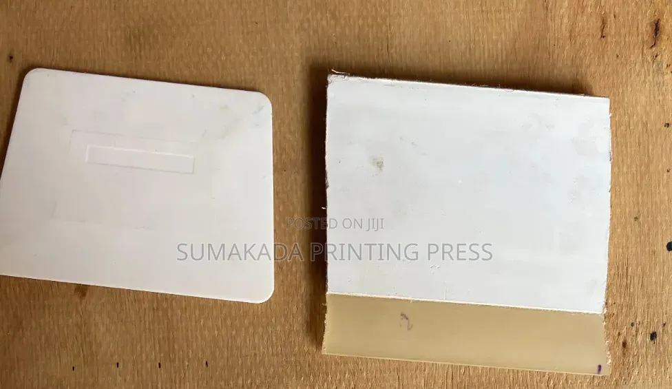 Squeegee for Screen Printing | Ink Scraping Tool, White & Yellow