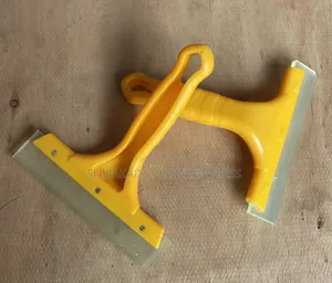 Squeegee for Screen Printing | Ink Scraping Tool, White & Yellow