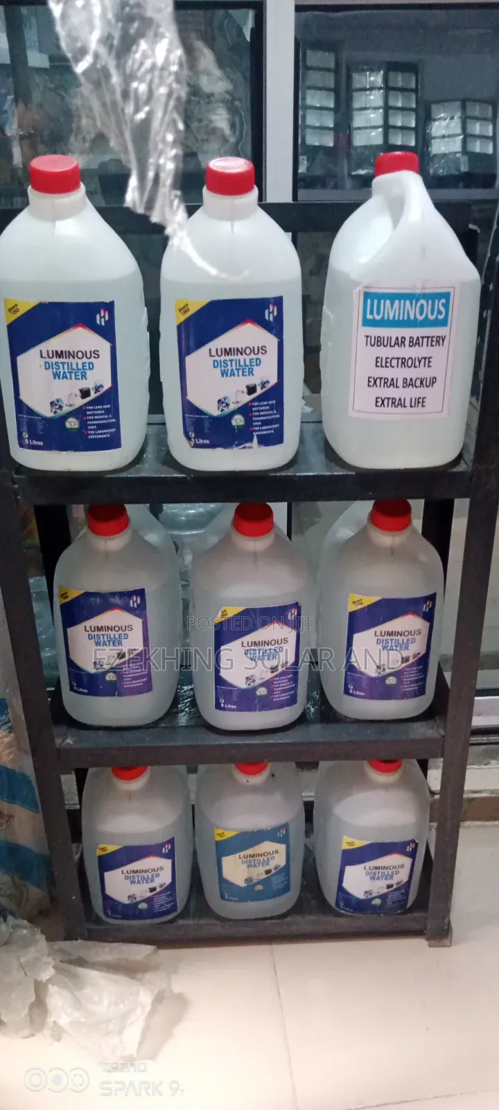 5 Litre Distilled Water
