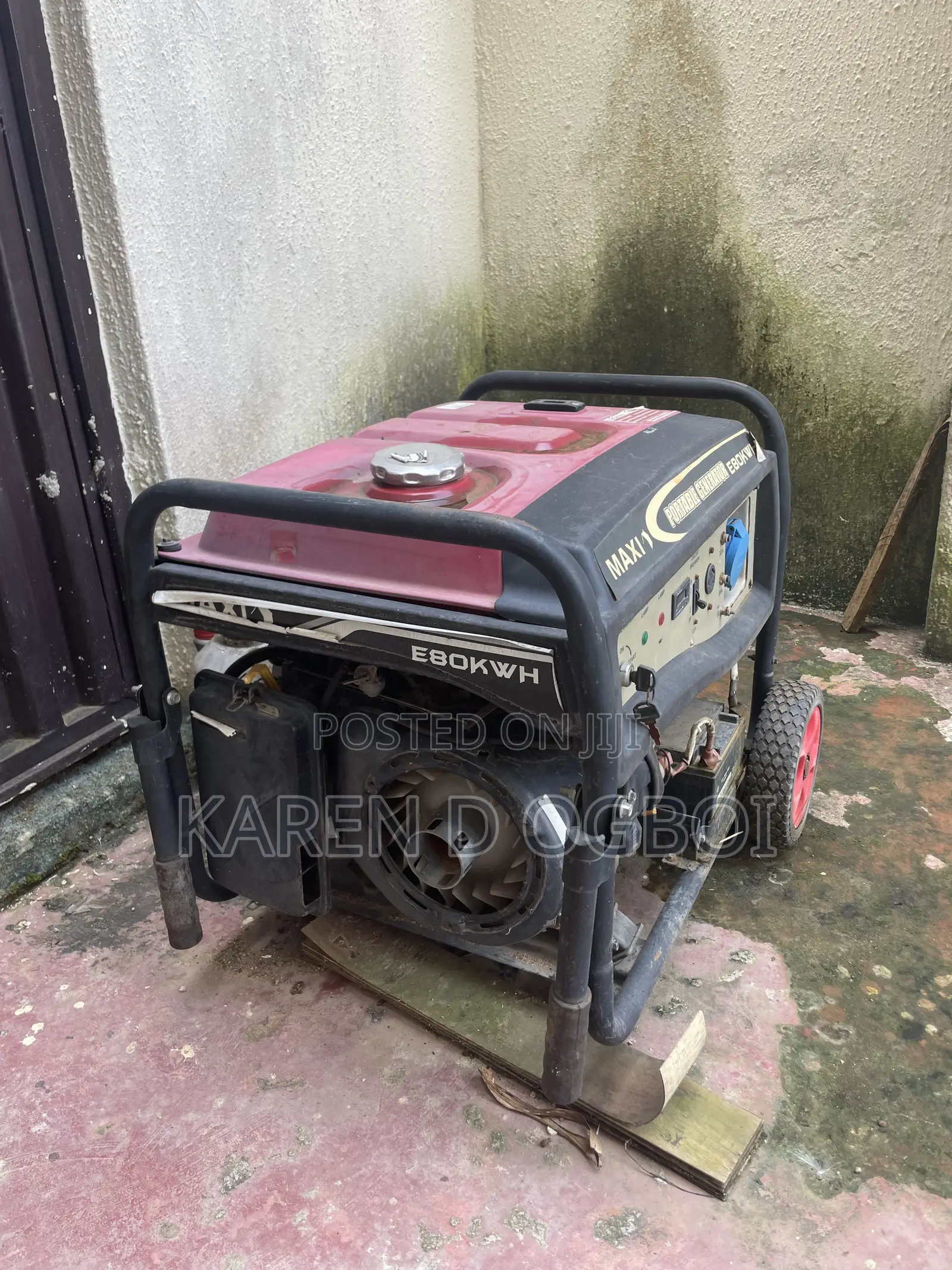 Maxi E80KW Portable Generator – 8.0kVA (8000W) – 230V