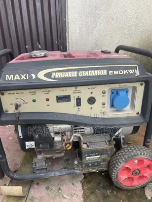 Maxi E80KW Portable Generator – 8.0kVA (8000W) – 230V