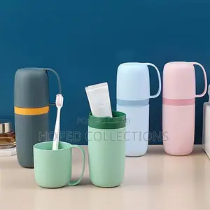 Toothbrush and Cup Travel Case