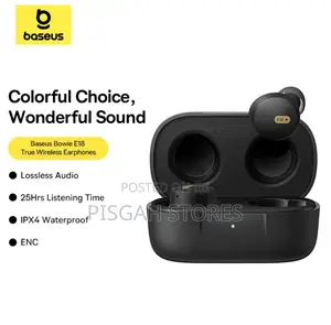 Baseus Bowie E18 True Wireless Earphones - Stellar White