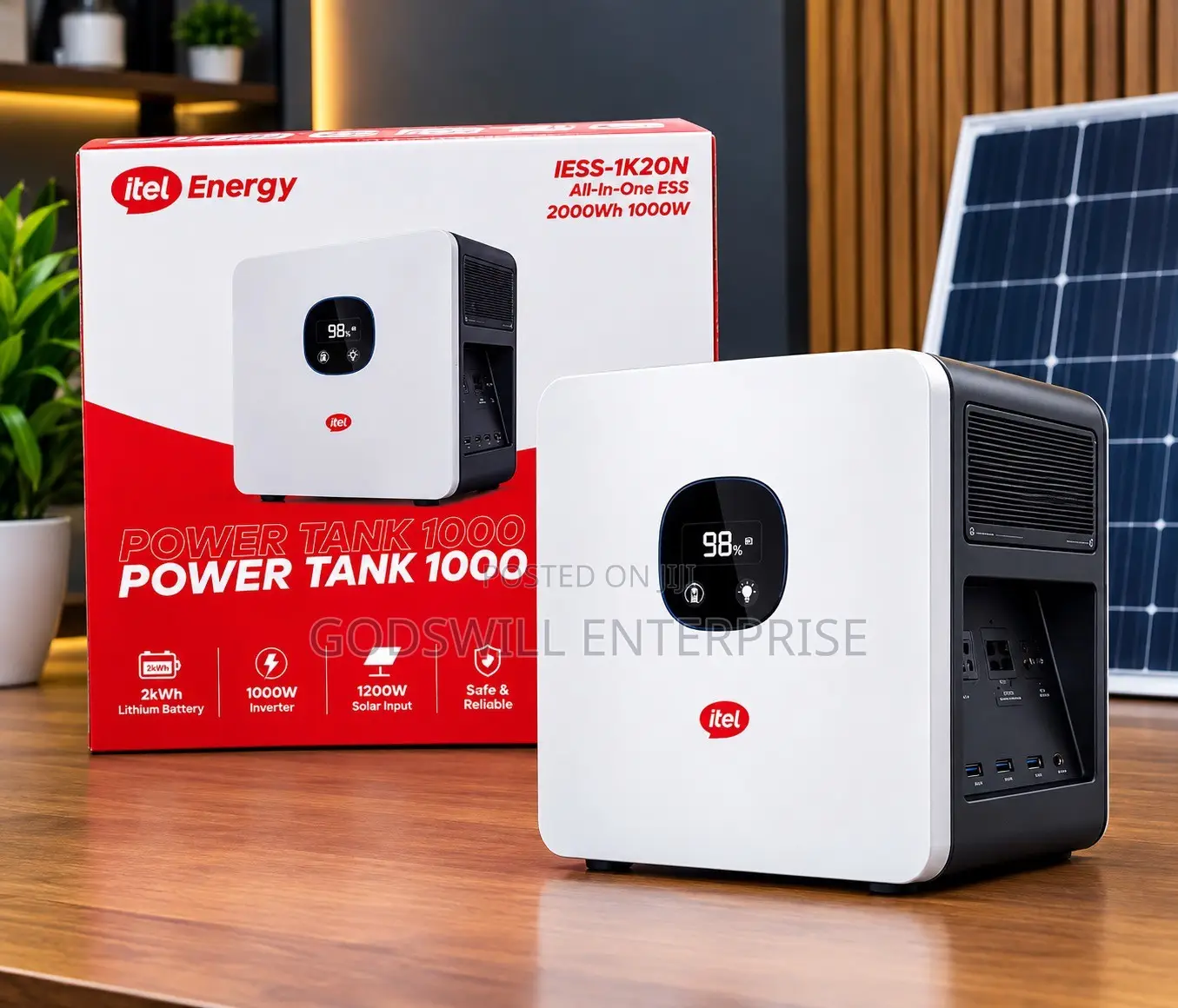 Itel 1000watts Powertank