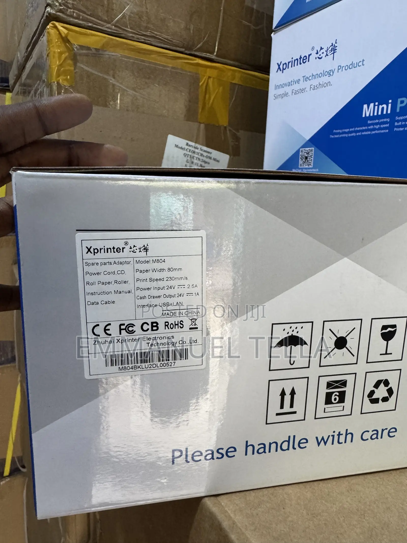 XPrinter 80mm Thermal Receipt Printer USB Port