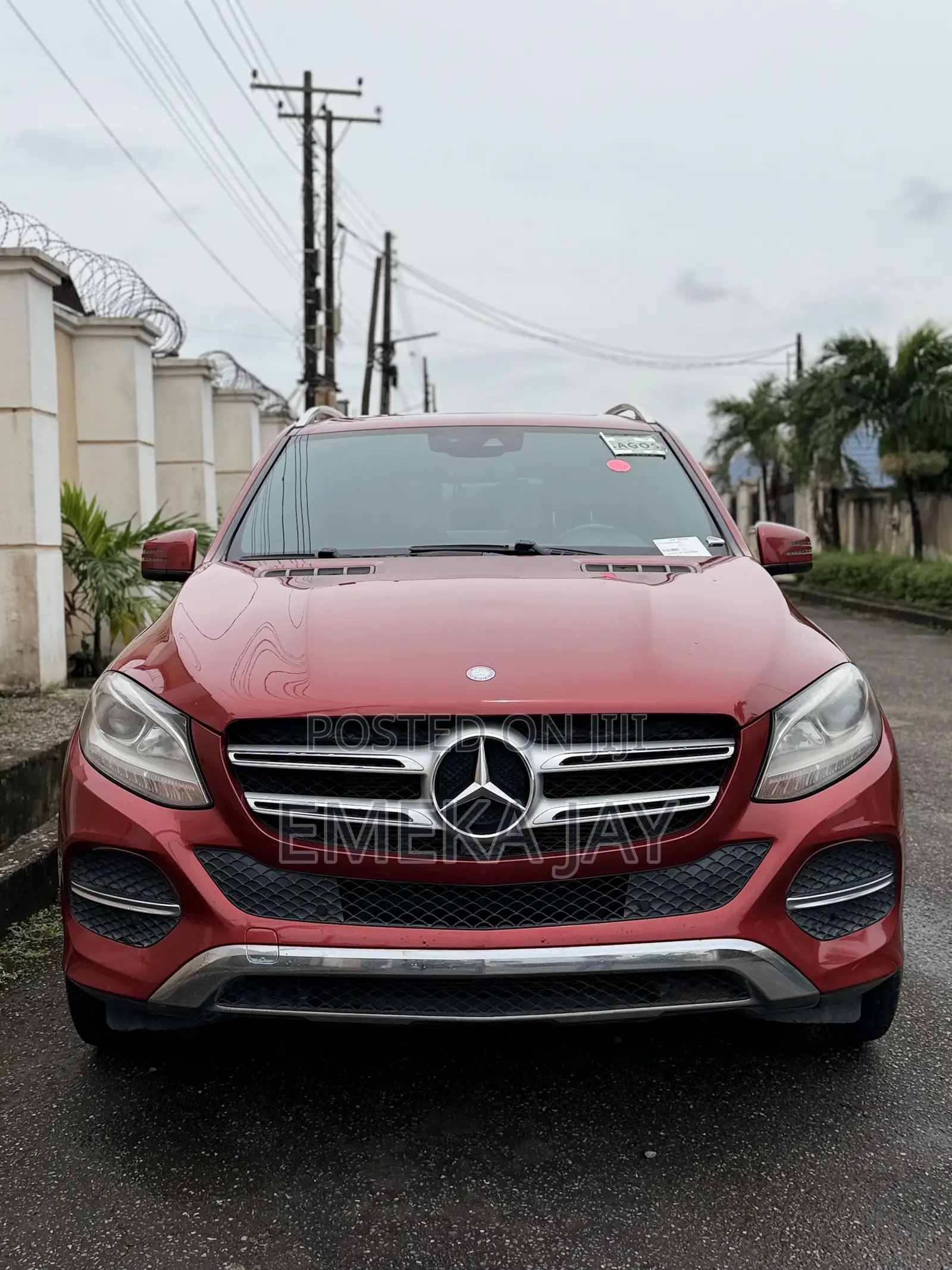 Mercedes-Benz GLE-Class 2016 Red
