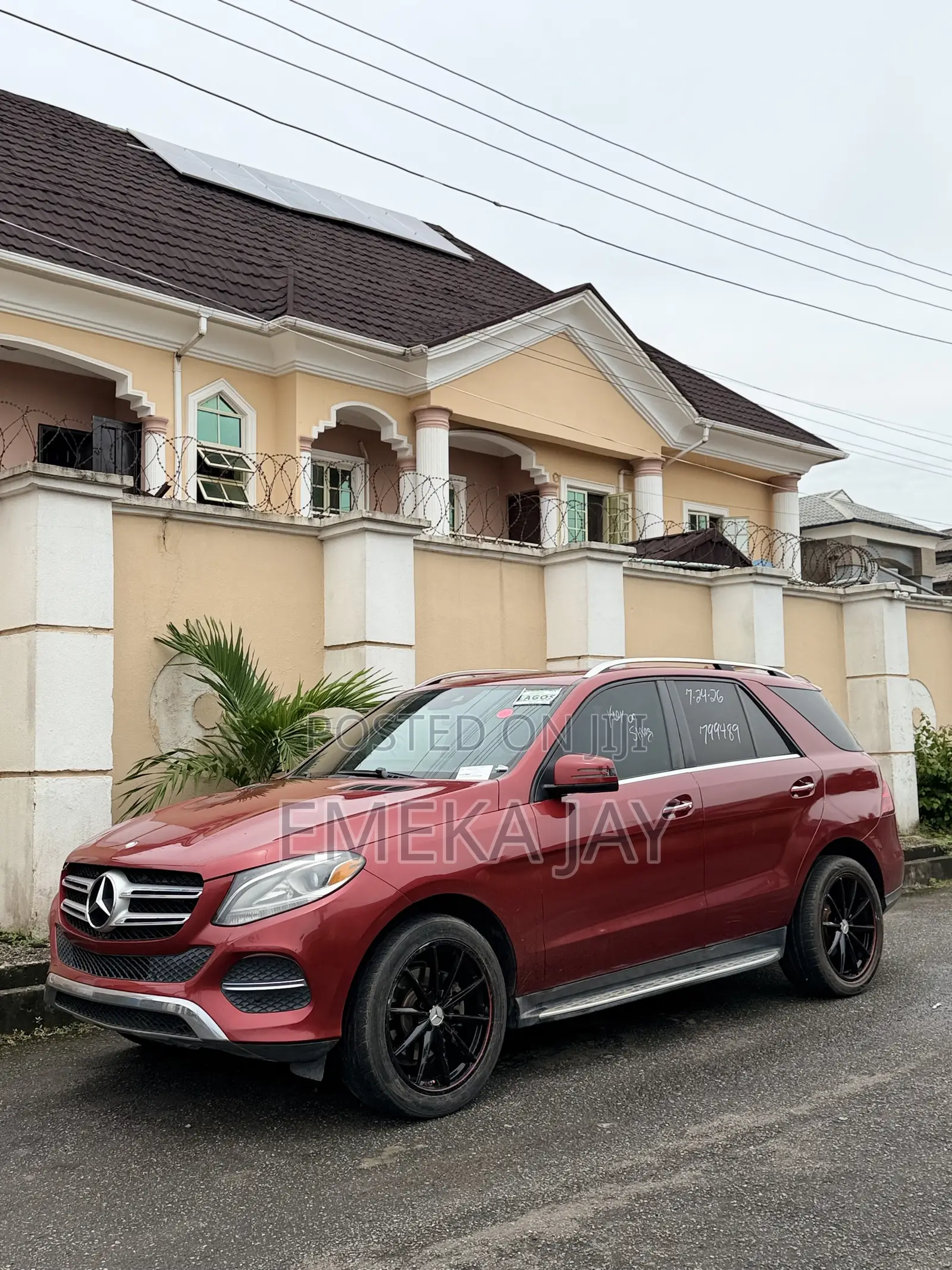 Mercedes-Benz GLE-Class 2016 Red