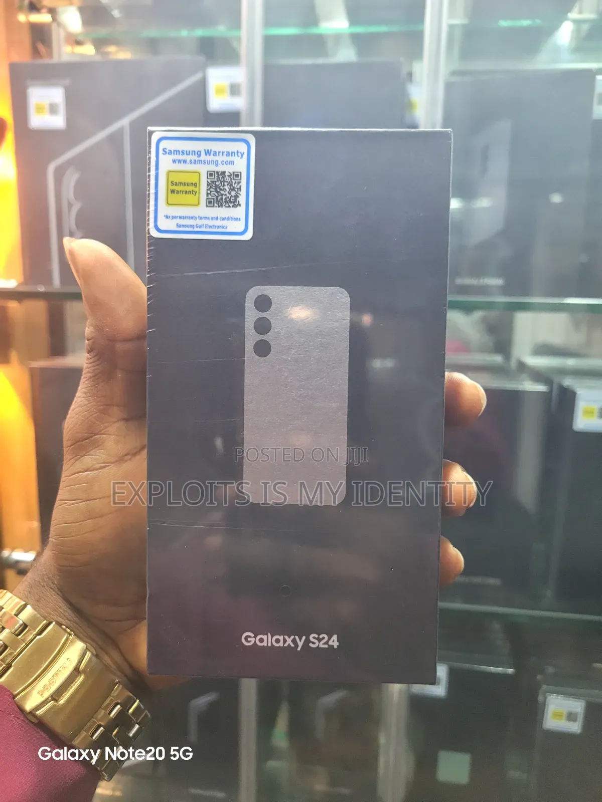 New Samsung Galaxy S24 256 GB Black