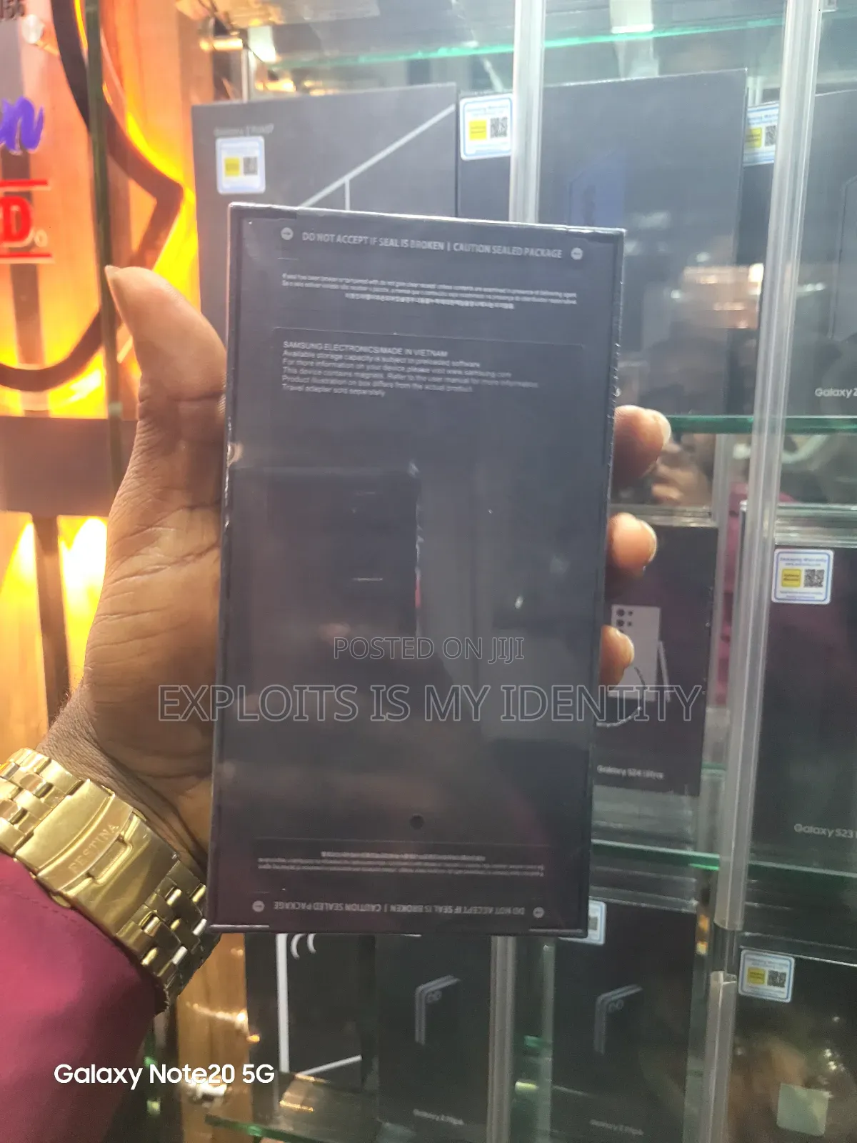 New Samsung Galaxy S24 256 GB Black
