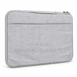 Generic 13-Inch Laptop Sleeve Bag With Front Pocket – Light Grey