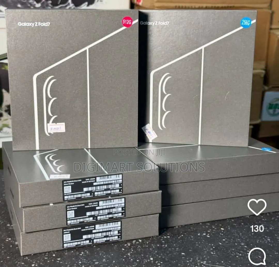 New Samsung Galaxy Z Fold7 1 TB Black