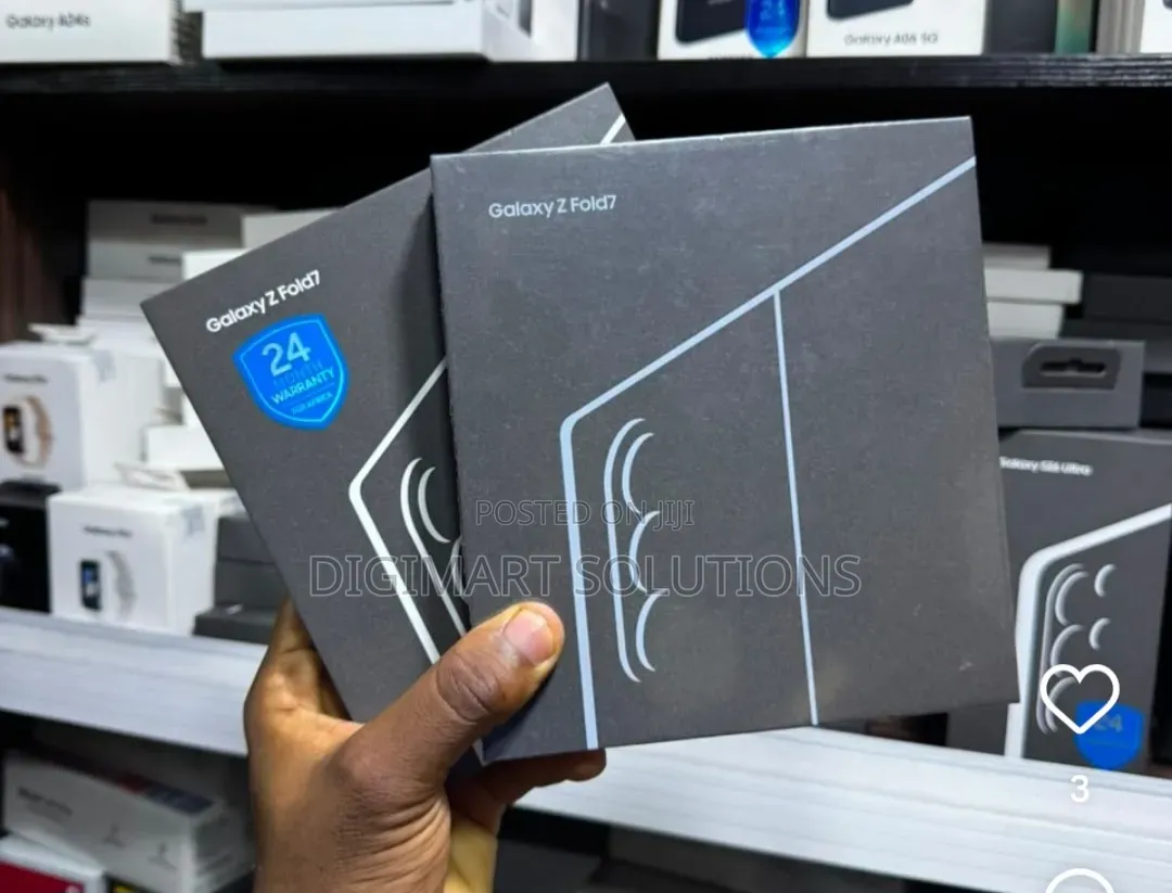 New Samsung Galaxy Z Fold7 1 TB Black