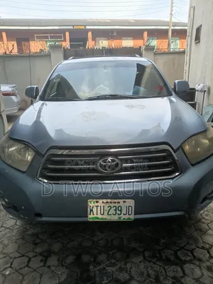 Toyota Highlander V6 2009 Blue