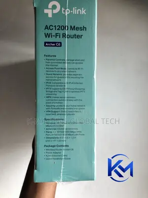 TP-Link Archer C6 AC1200 Dual Band WiFi Router