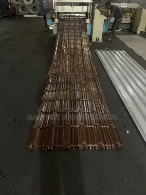 Nut Brown Steptiles Roofing Sheet 0.55mm - Premium Quality
