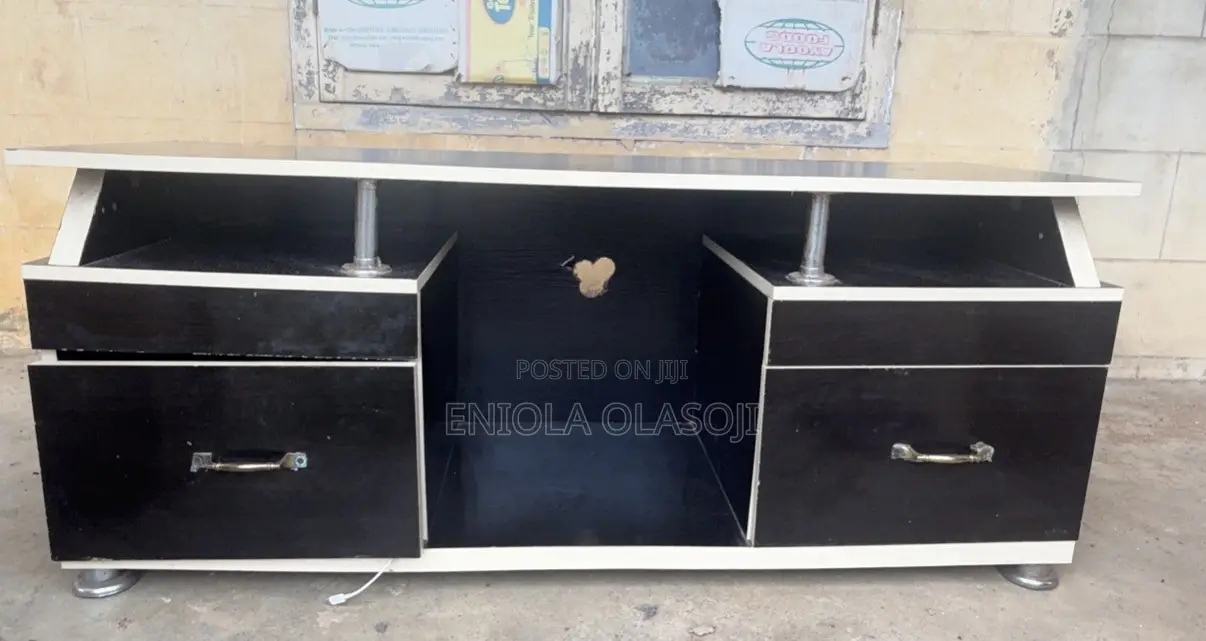 Black TV Stand