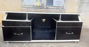Black TV Stand
