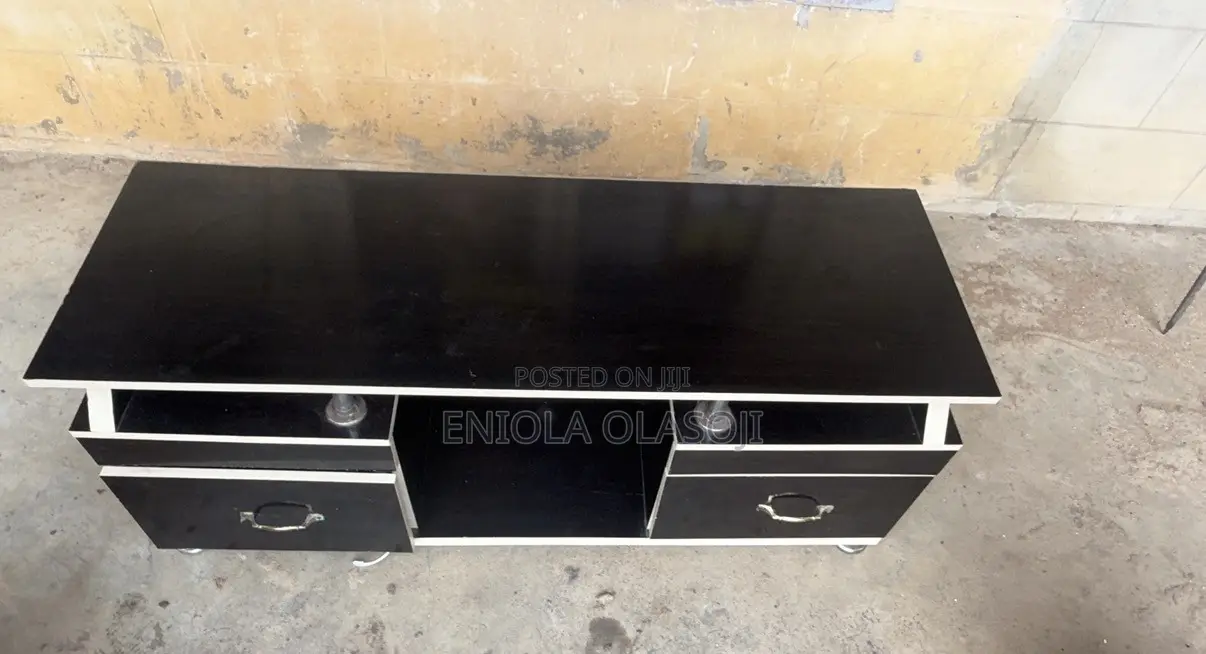 Black TV Stand
