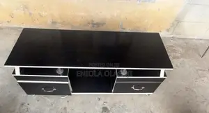 Black TV Stand