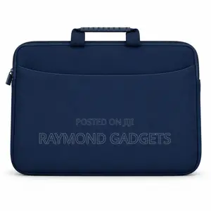 Generic 14-Inch Laptop Sleeve Bag With Handle & Front Pocket – Black
