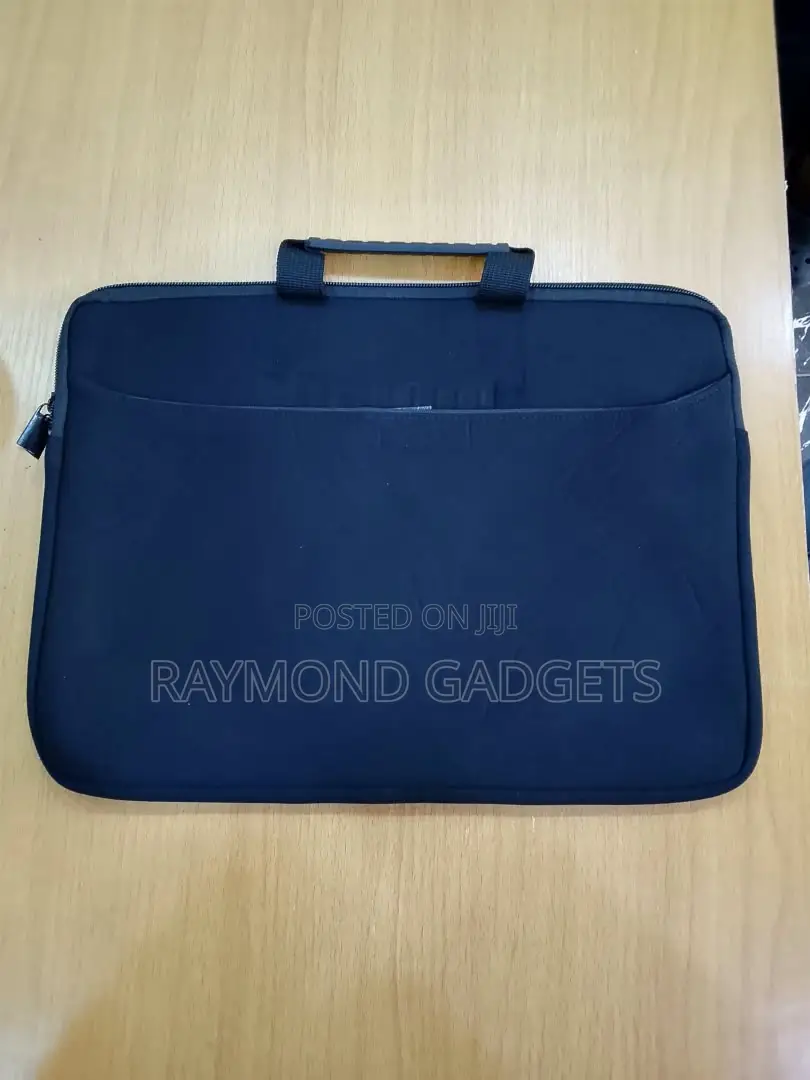 Generic 14-Inch Laptop Sleeve Bag With Handle & Front Pocket – Black